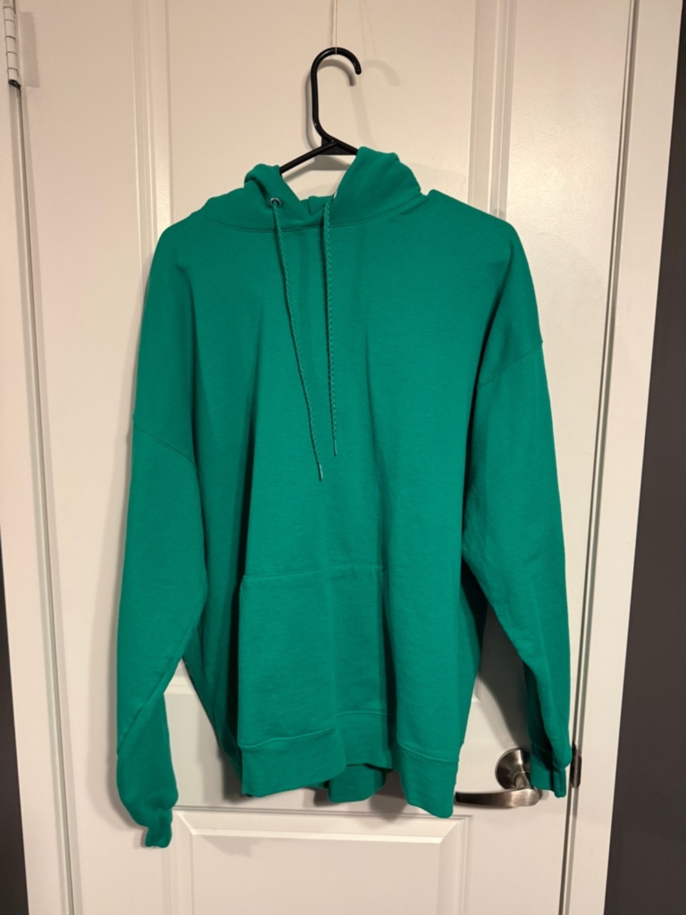Hanes Men's Teal Pullover Hoodie Sweatshirt